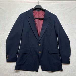 Vintage Levis Strauss & Co Business Class Navy Suit Coat